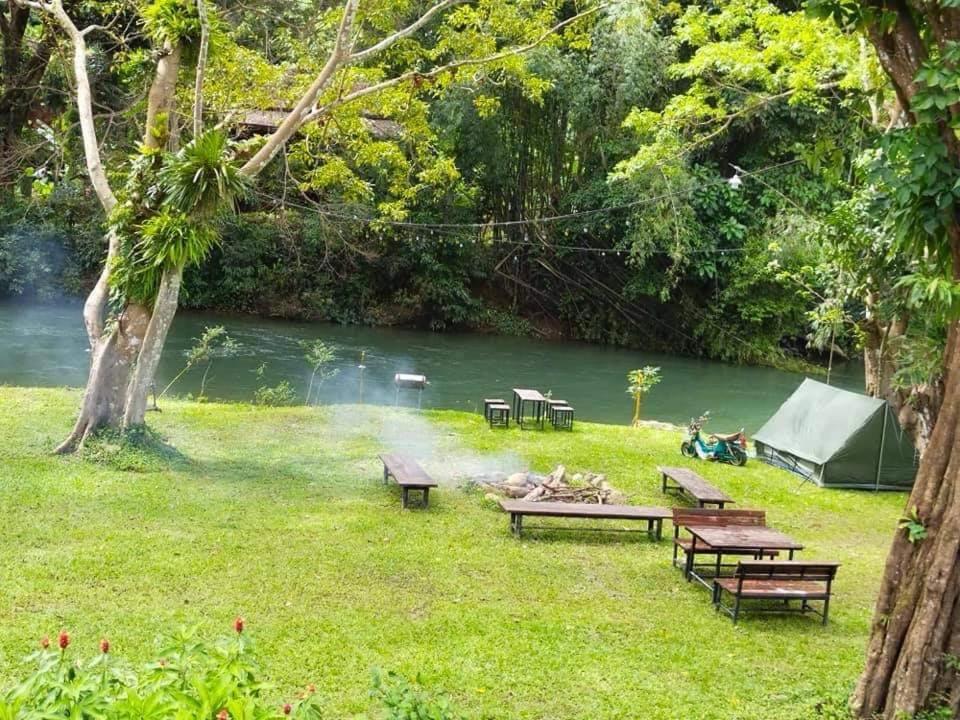 Khaosok Monkeys & River Camps Khao Sok National Park Экстерьер фото